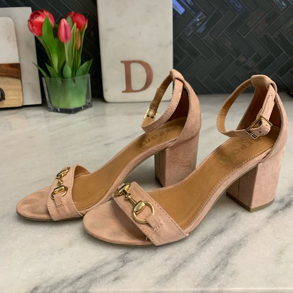Ladies chunky heels